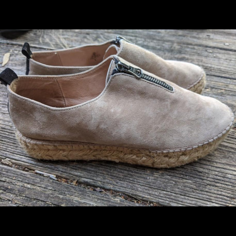 Eric Michael Suede Espadrilles Women’s Size 37